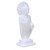 Buddha Handcrafted White Marble Sculpture from India 'Buddha's Calm Blessing'