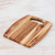 Wood Cutting Board Kitchen Accessory 'Barrel'