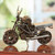 Motorcycle Metal Recycled Sculpture from Mexico 'Rustic Monster Motorbike'