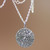 Men's Handmade Sterling Silver Necklace 'Inspiration Tree'