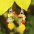 Hand Crafted Pearl and Quartz Beaded Earrings 'Sunshine Love'