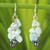 Unique Aquamarine Dangle Earrings 'Afternoon Sigh'