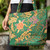 Indonesian Batik and Bead Cotton Tote Bag 'Princess Art'