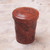 Leather dice cup and dice set 'American Patriot'