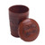 Leather dice cup and dice set 'Nazca Spider'