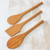 Cedar spatulas 'Forest Kitchen'