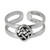 Lucky Knot Toe Ring Sterling Silver Artisan Jewelry 'Mandarin Walk'