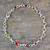 Sterling Silver Bracelet Multi Gemstone Chakra Jewelry 'Inner Space'