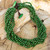 Fair Trade Artisan Crafted Wood Torsade Necklace 'Khao Luang Belle'