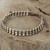 Fair Trade Taupe Cord Bracelet with Silver 950 Beads 'Friendly Taupe'