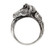 Horse on Women's Sterling Silver Ring from Taxco Jewelry 'Equine Pride'