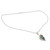 .925 Silver Necklace with Citrine and Composite Turquoise 'Golden Sky'