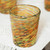 Mexican Multicolor 11 oz Rocks Glasses Hand Blown Set of 6 'Rainbow Centrifuge'