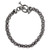 Mexican Sterling Silver Handcrafted Unisex Chain Bracelet 'Cancun'