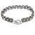 Hand Crafted Sterling Silver Men's Bracelet from Bali 'Ancient History'