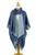 100 Cotton Blue Jacket and Scarf Set from Thailand 'Blue Mystique'