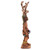 Yaqui Deer Dancer Ceramic Sculpture from Mexico 'Yaqui Dance of the Deer'