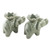 Elephant and Lotus Ceramic Incense Holders from Thailand 2 'Lotus Elephant'