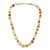 Jade Glass and Quartz Beaded Necklace from Thailand 'Moonlight Discs'