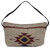 Zapotec Wool Baguette Handbag in Khaki from Mexico 'Godlike Eye in Khaki'