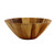 1 Quart Serving Bowl in Natural Wood Handmade in Thailand 'Conical Nature'