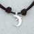Taxco Sterling Silver Dolphin Pendant Necklace from Mexico 'Dolphin'