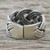 Braided Sterling Silver Wrap Ring from Thailand 'Woven Charm'