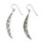 Leaf Motif Sterling Silver Dangle Earrings from Thailand 'Hanging Ferns'