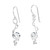 Clef Note Sterling Silver Music-themed Handmade Earrings 'Melody in Me'