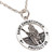 Saint Christopher Sterling Silver Pendant Necklace from Java 'Saint Christopher'