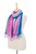Two Handwoven Ombre Cotton Wrap Scarves from Thailand 'Innocent Colors'