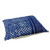 Indigo Cotton Batik Rectangular Cushion Cover 'Modern Indigo'