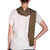 Olive Green Backstrap Loom Handwoven Rayon Scarf 'Mystic Maya Olive Grove'