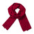 Alpaca Blend Crimson and Cinnabar Scarf 'Red Paracas Shadows'