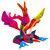 Colorful Hand Carved and Painted Dragon Alebrije Figurine 'Acrobatic Dragon'