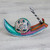 Hand-Painted Snail Alebrije Wood Sculpture from Mexico 'Vibrant Snail'