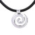 Taxco Sterling Silver Spiral Pendant Necklace from Mexico 'Spiral to Infinity'