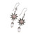 Pink Opal and Cultured Pearl Dangle Earrings from India 'Blissful and Bright'