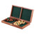 Babul Acacia Haldu Wood Chess Set Convertible Storage Box 'Chess Club'