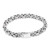 Men's Sterling Silver Byzantine Chain Bracelet from Bali 'Masculine Path'