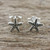 Sterling Silver Starfish Stud Earrings from Thailand 'Starfish Charm'