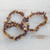 Three Jasper Beaded Stretch Bracelets from Brazil 'Jasper Trio'