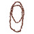 Sunstone Beaded Strand Long Necklace from Brazil 'Sun's Sparkle'