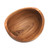 Handmade Teakwood Snack Bowl from Bali 'Brown Shell'