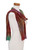 Multicolored Rayon Chenille Scarf from Guatemala 'Wine Festival'