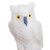 Gemstone Owl Sculpture in White from Peru 'White Owl'