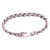 Sterling Silver Link Bracelet Handcrafted in Bali 'Forever United'