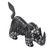 Copal Wood Alebrije Rhino Figurine in Grey from Mexico 'Grey Rhino'