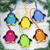 Assorted Wool Penguin Ornaments from India Set of 6 'Fascinating Penguins'