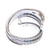 Oxidized Karen Silver Wrap ring from Thailand 'Oxidized Snake Path'